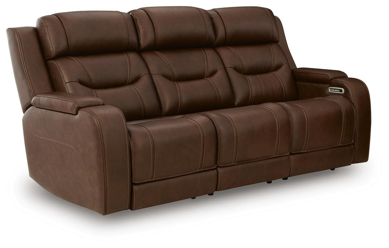 Knightington Sofa and Loveseat in Brown - PKG024683