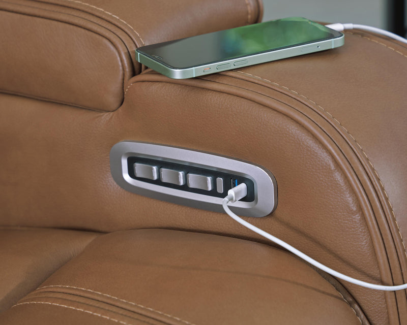 Knightington Sofa and Loveseat in Caramel - PKG024614