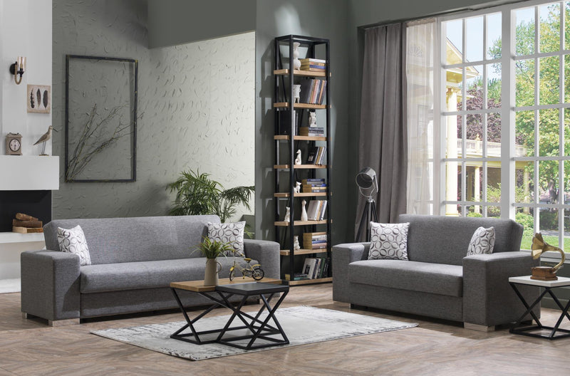 Kobe Sleeper (Diego Gray) Living Room Set - Gate FurnitureLiving Room Set