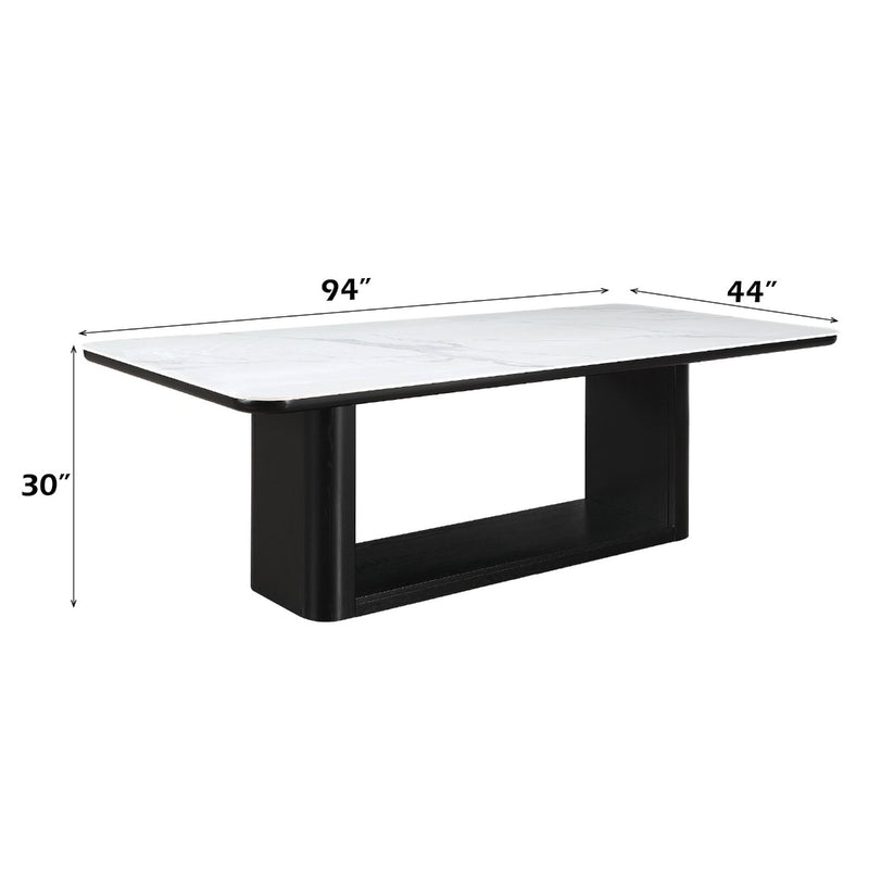 Koen Dining Table w/Ceramic Top - DN06870