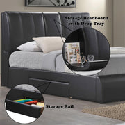 Kofi EK Bed W/Storage - 21266EK