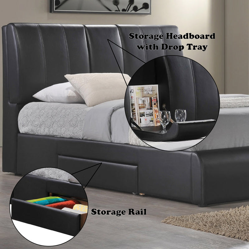 Kofi EK Bed W/Storage - 21266EK