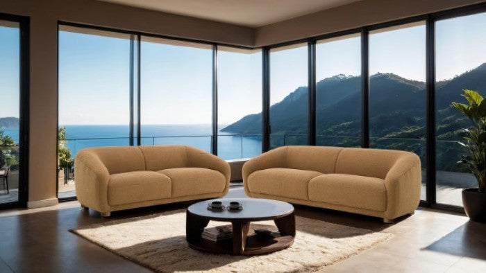 Kolvere Brown Sofa - FM61006BR-SF