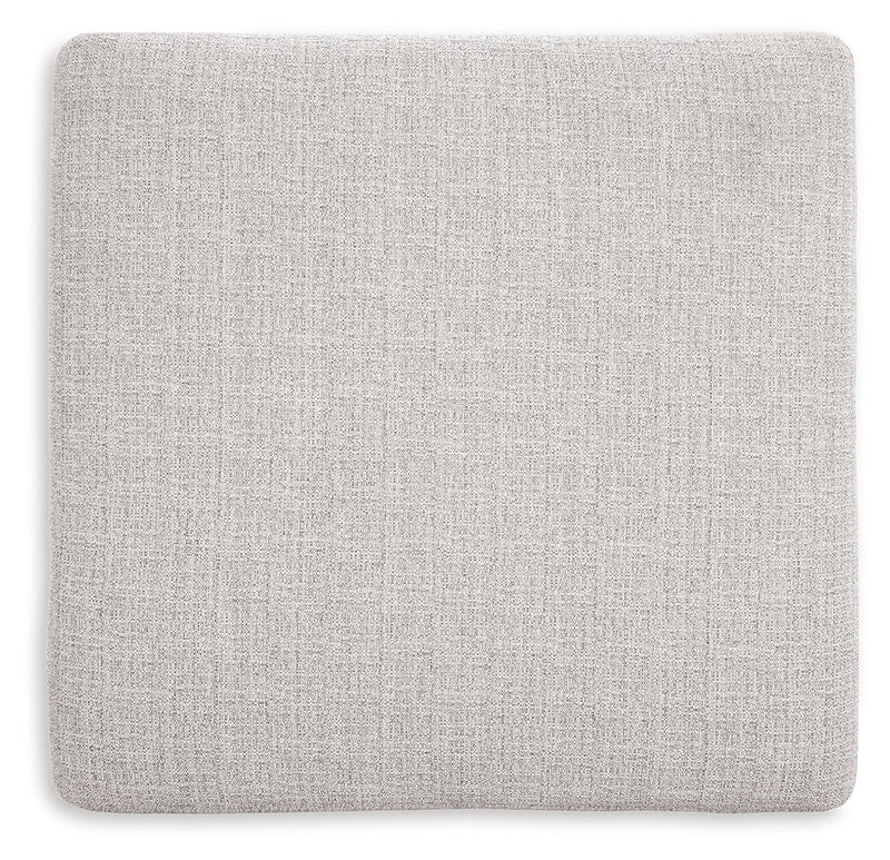 Koralynn 3-Piece Sectional with Ottoman in Stone - PKG015798
