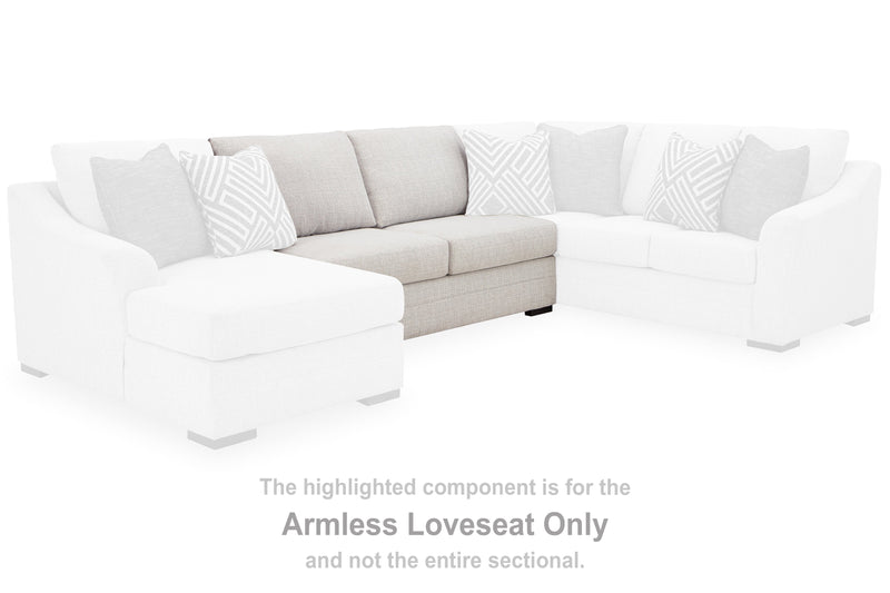 Koralynn Armless Loveseat - 5410234
