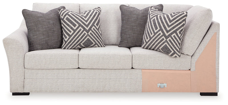 Koralynn Left-Arm Facing Sofa with Corner Wedge - 5410248