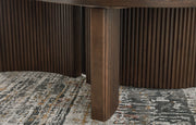 Korestone Coffee Table with 1 End Table in Dark Brown - PKG019337