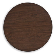 Korestone Coffee Table with 1 End Table in Dark Brown - PKG019337