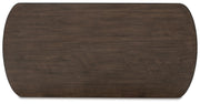 Korestone Coffee Table with 1 End Table in Dark Brown - PKG020837