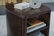 Korestone Coffee Table with 1 End Table in Dark Brown - PKG020837