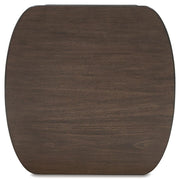 Korestone Coffee Table with 1 End Table in Dark Brown - PKG020837