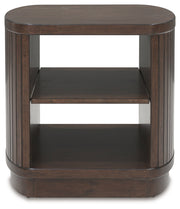 Korestone Dark Brown End Table - T679-2