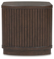 Korestone Dark Brown End Table - T679-2
