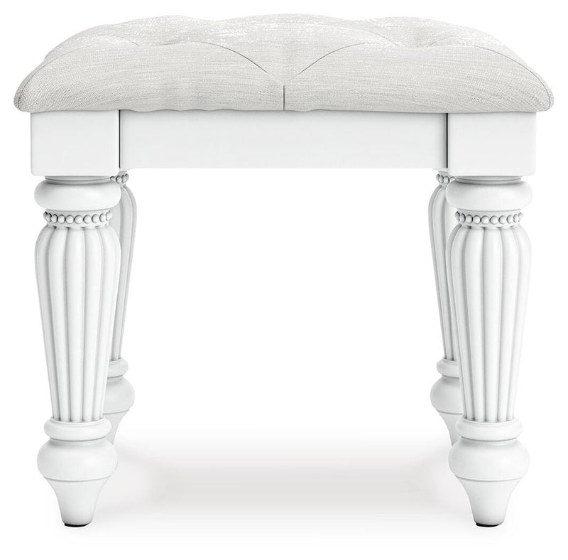 Kozlani Vanity, Mirror and Stool - PCB1819B11
