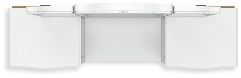 Kozlani Vanity, Mirror and Stool - PCB1819B11