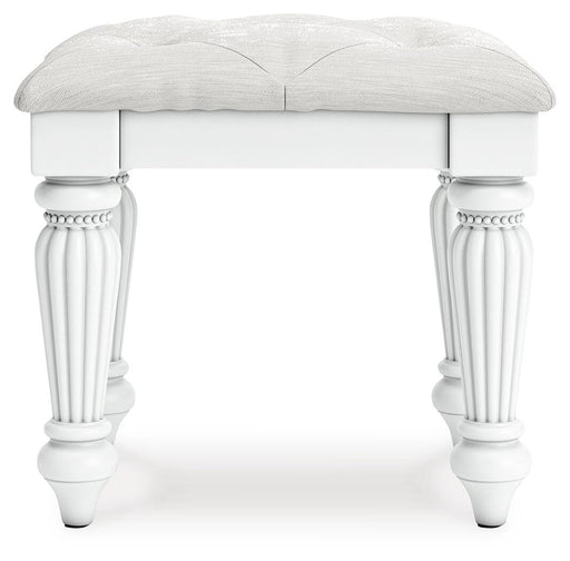 Kozlani Vanity, Mirror and Stool - PCB1819B11