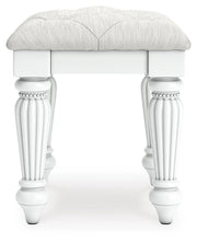 Kozlani Vanity, Mirror and Stool - PCB1819B11