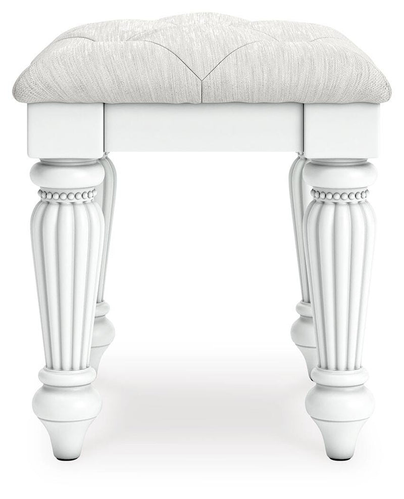 Kozlani Vanity, Mirror and Stool - PCB1819B11