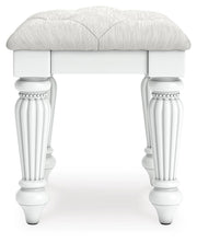 Kozlani Vanity, Mirror and Stool - PCB1819B11