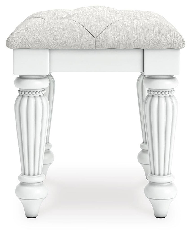 Kozlani Vanity, Mirror and Stool - PCB1819B11