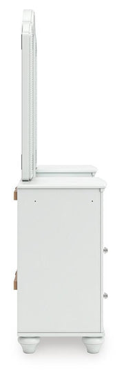 Kozlani Vanity, Mirror and Stool - PCB1819B11