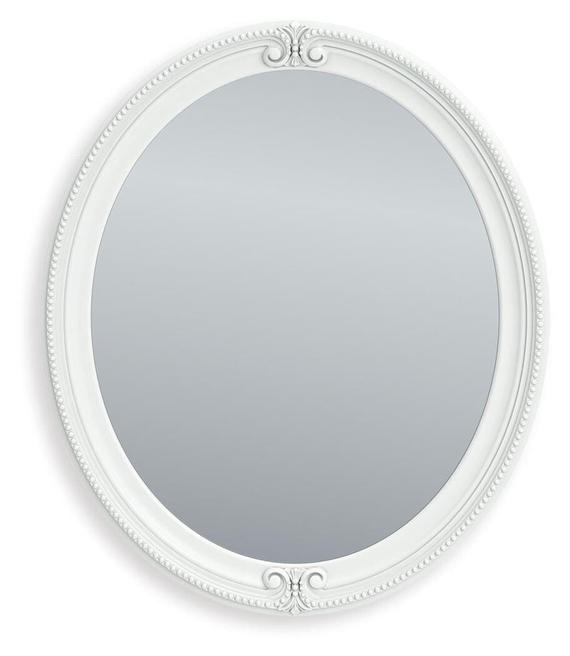 Kozlani White Bedroom Mirror - PCB1819-26