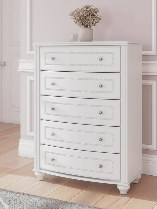 Kozlani White Chest of Drawers - PCB1819-46