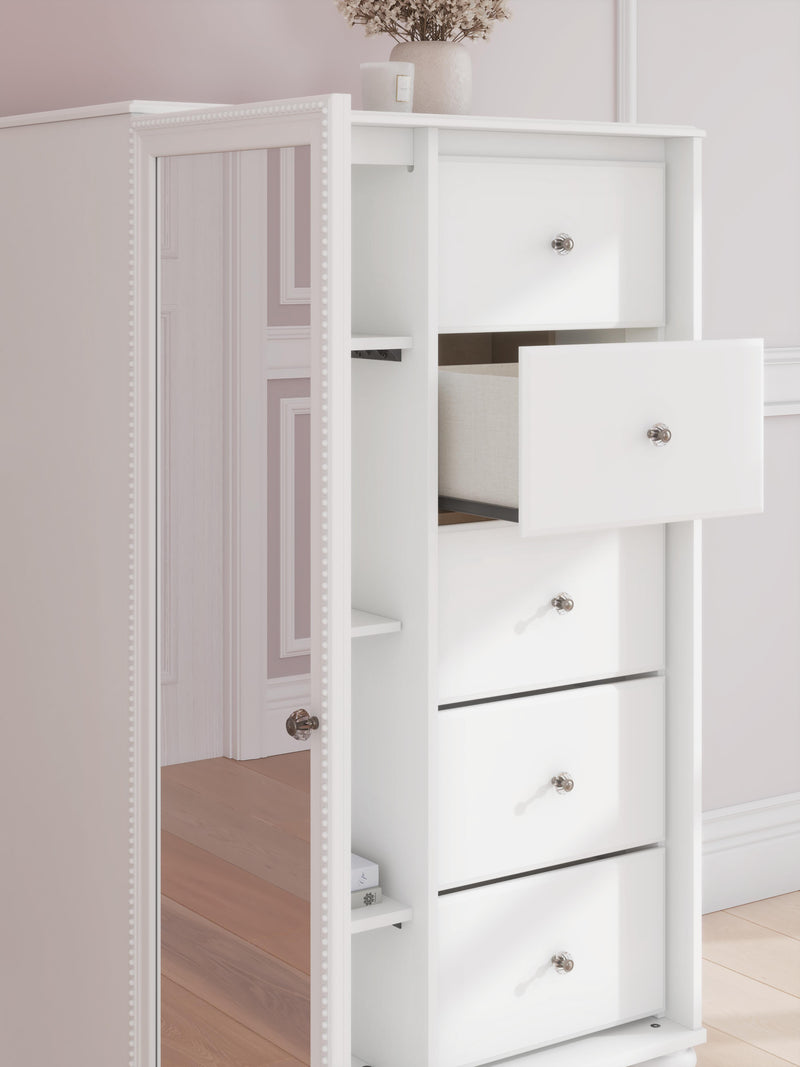 Kozlani White Dressing Chest - PCB1819-48
