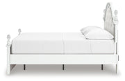Kozlani White Full Upholstered Panel Storage Bed - PCB1819B10