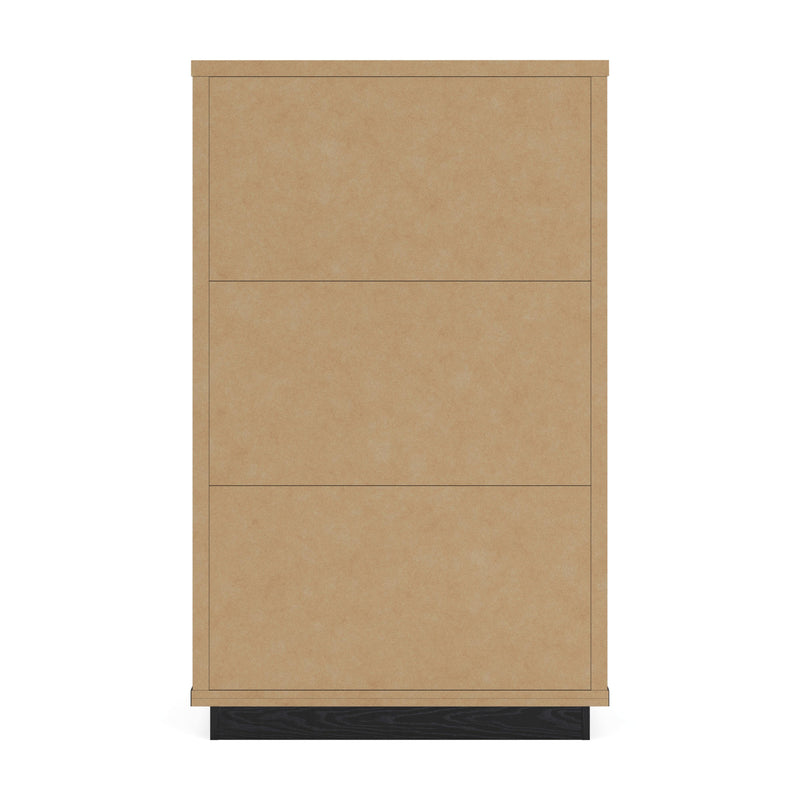 Kozmour Black/Brown Chest of Drawers - EB1460-245