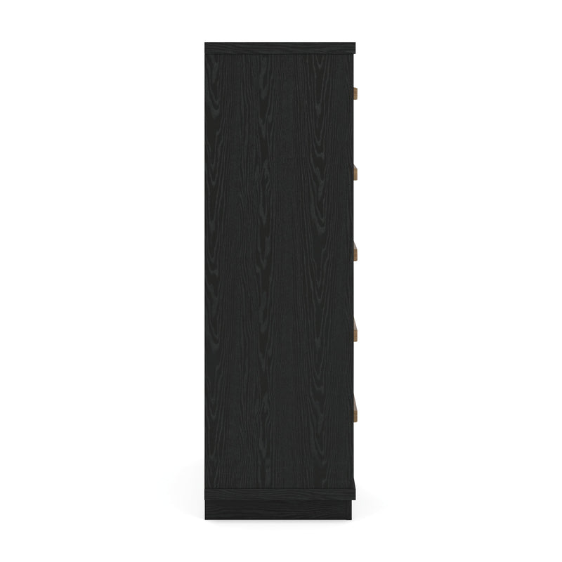 Kozmour Black/Brown Chest of Drawers - EB1460-245
