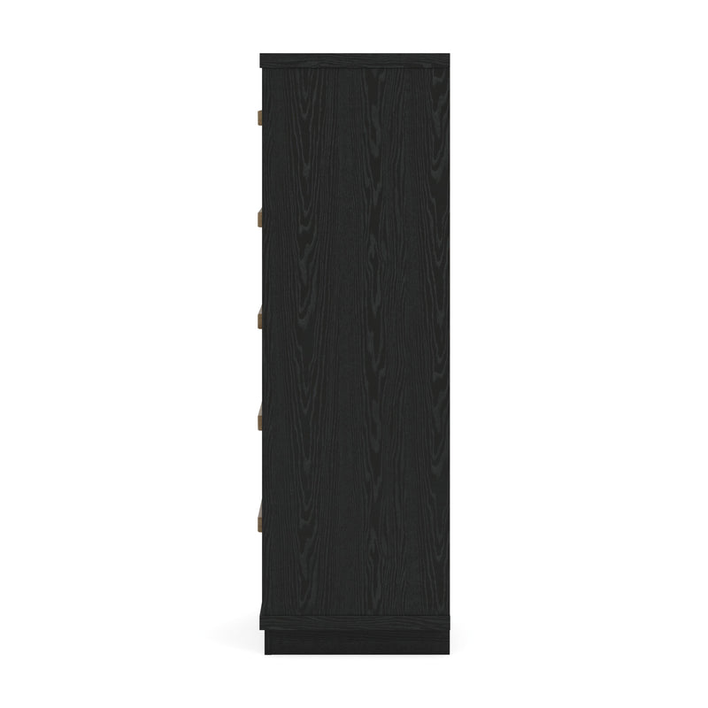 Kozmour Black/Brown Chest of Drawers - EB1460-245