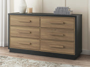 Kozmour Black/Brown Dresser - EB1460-231