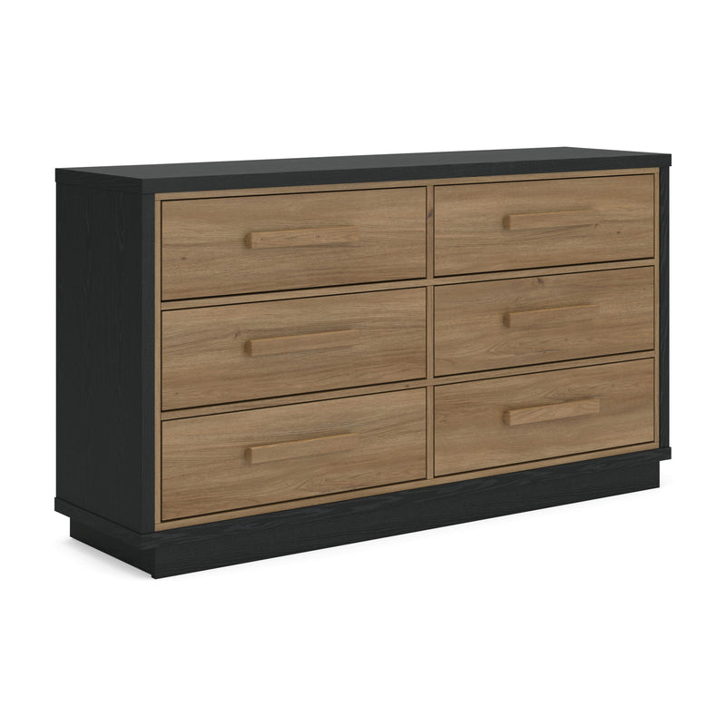Kozmour Black/Brown Dresser - EB1460-231