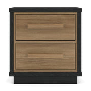 Kozmour Black/Brown Nightstand - EB1460-292
