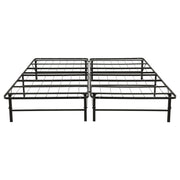 Kramer Eastern King Folding Metal Platform Bed Frame Black - 305696KE