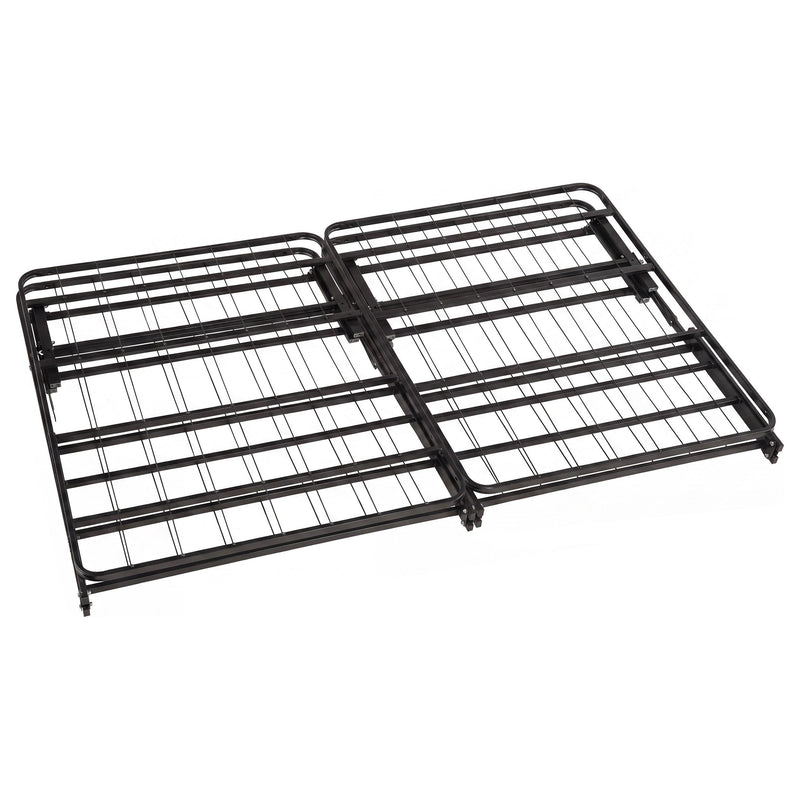 Kramer Eastern King Folding Metal Platform Bed Frame Black - 305696KE
