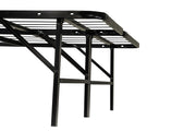 Kramer Full Folding Metal Platform Bed Frame Black - 305696F