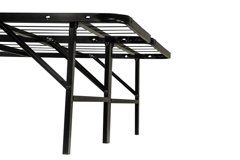 Kramer Full Folding Metal Platform Bed Frame Black - 305696F