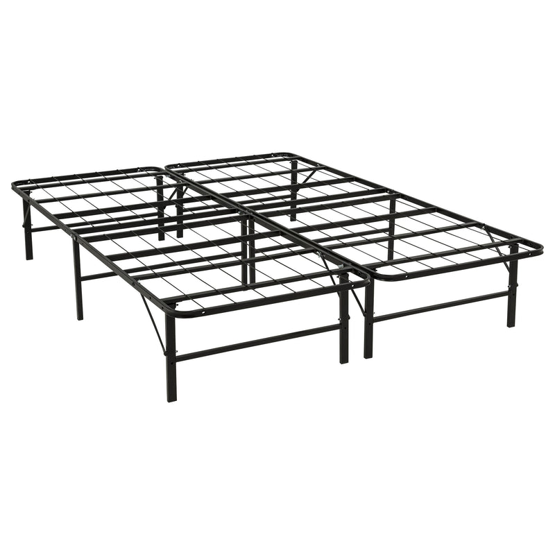 Kramer Queen Folding Metal Platform Bed Frame Black - 305696Q