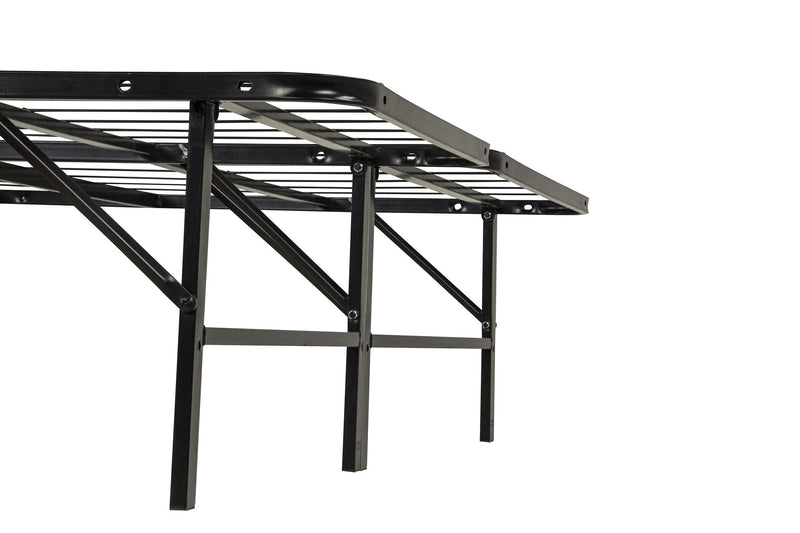 Kramer Queen Folding Metal Platform Bed Frame Black - 305696Q