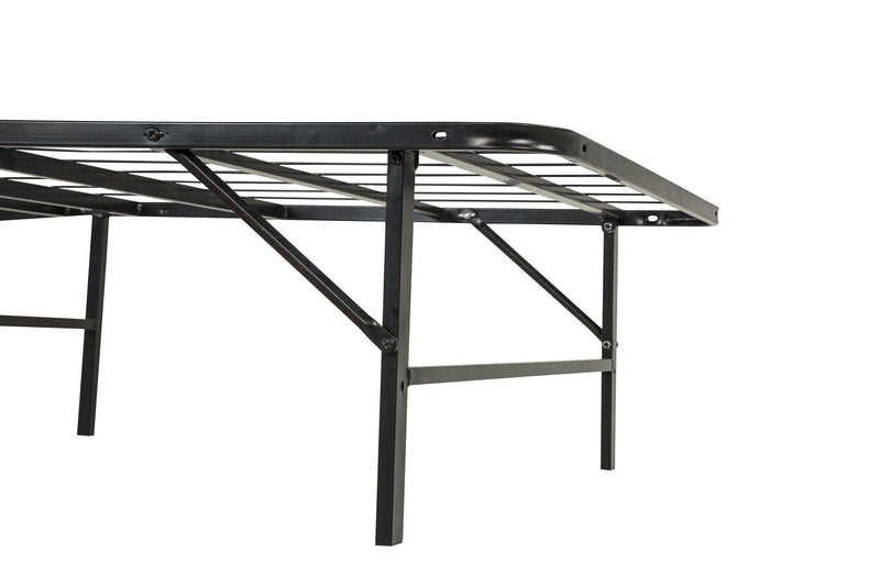 Kramer Twin Folding Metal Platform Bed Frame Black - 305696T