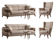 Kristal Living Room Set - Gate FurnitureLiving Room Sets