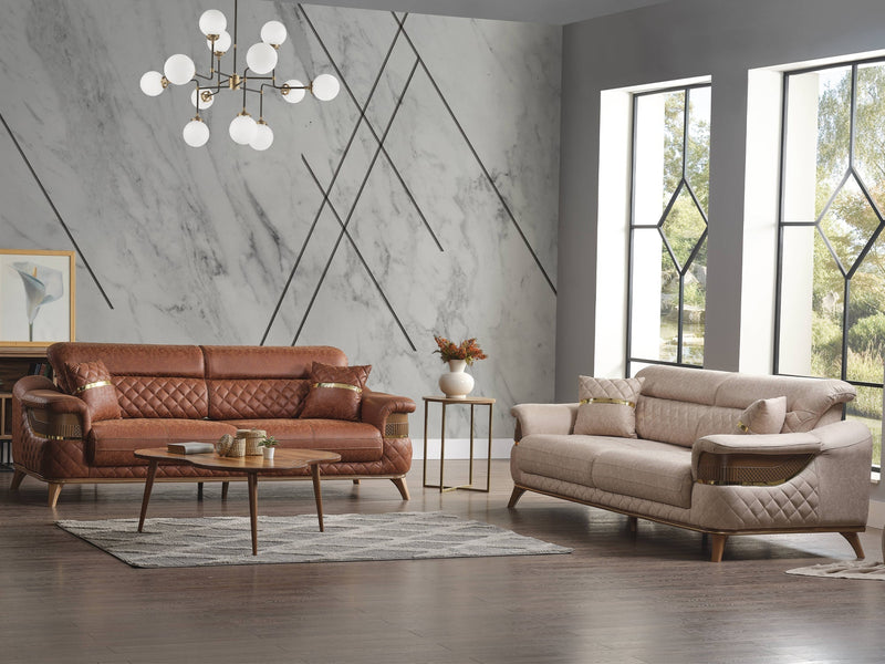 Kristal Living Room Set - Gate FurnitureLiving Room Sets