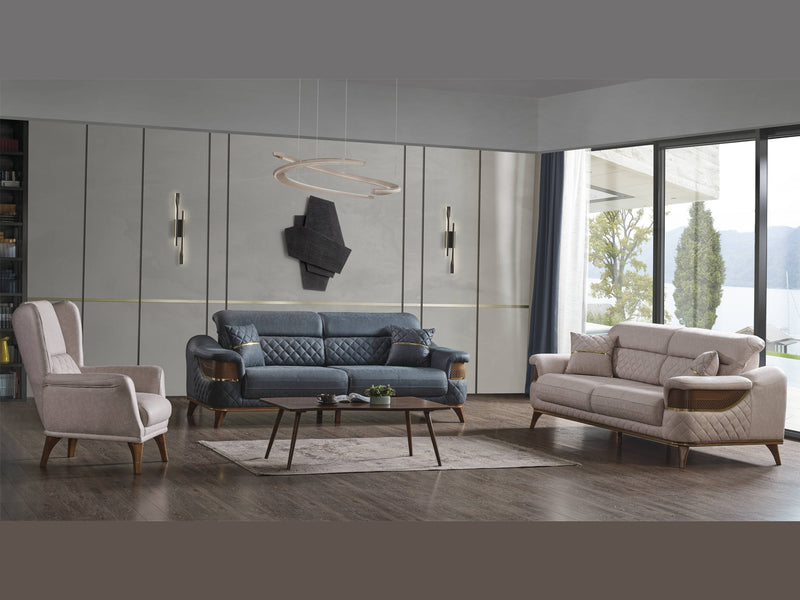 Kristal Living Room Set - Gate FurnitureLiving Room Sets