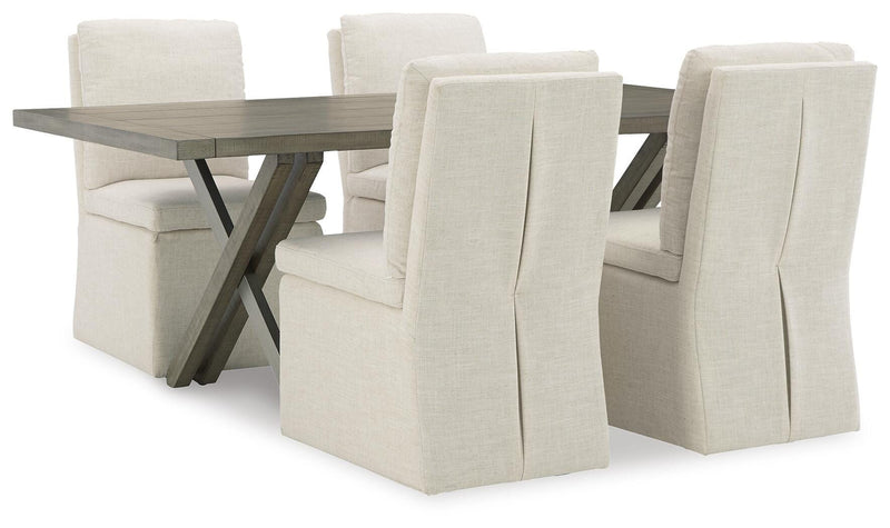 Krystanza Dining Table and 4 Chairs - D766D3