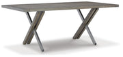 Krystanza Dining Table and 4 Chairs - D766D3