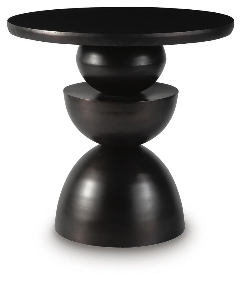 Kurtson Bronze Finish Accent Table - A4000680
