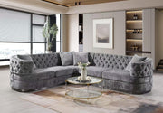L322 - JAVA Grey 3PC Grey Sectional - L322-Grey-3PC