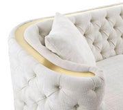 L323 - JAVA Cream 3PC Cream Sectional - L323-Cream-3PC
